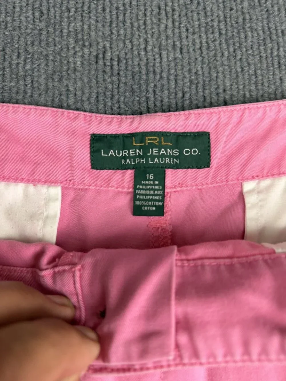 Lauren Jeans Co. Ralph Lauren Womens Pink Shorts Size 16 Casual Wear